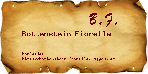 Bottenstein Fiorella névjegykártya